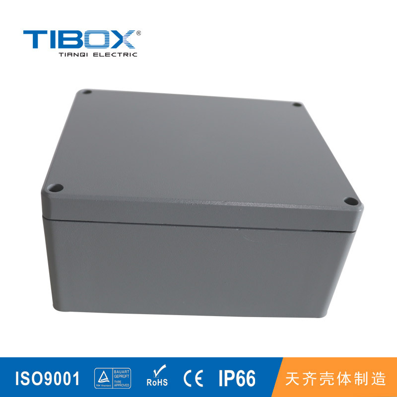 铸铝盒  压铸铝防水盒230*200*110轨道交通和采矿接线铝盒可开孔