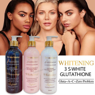 Cross-Border Exclusive for 24 K Golden Glutathione Body Lotion Moisturizing, Brightening, Nourishing and Firming Moisturizing Lotion Foreign Trade Wholesale