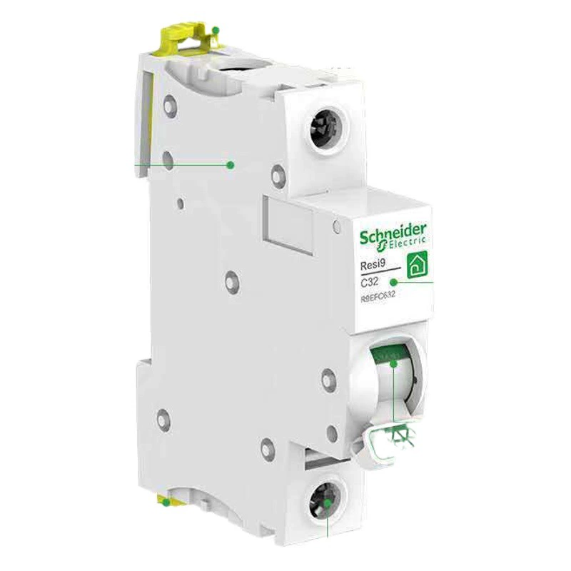 Воздушный выключатель Schneider R9 1P2P3P4P бытовой главный выключатель воздушный выключатель автоматический выключатель без утечки