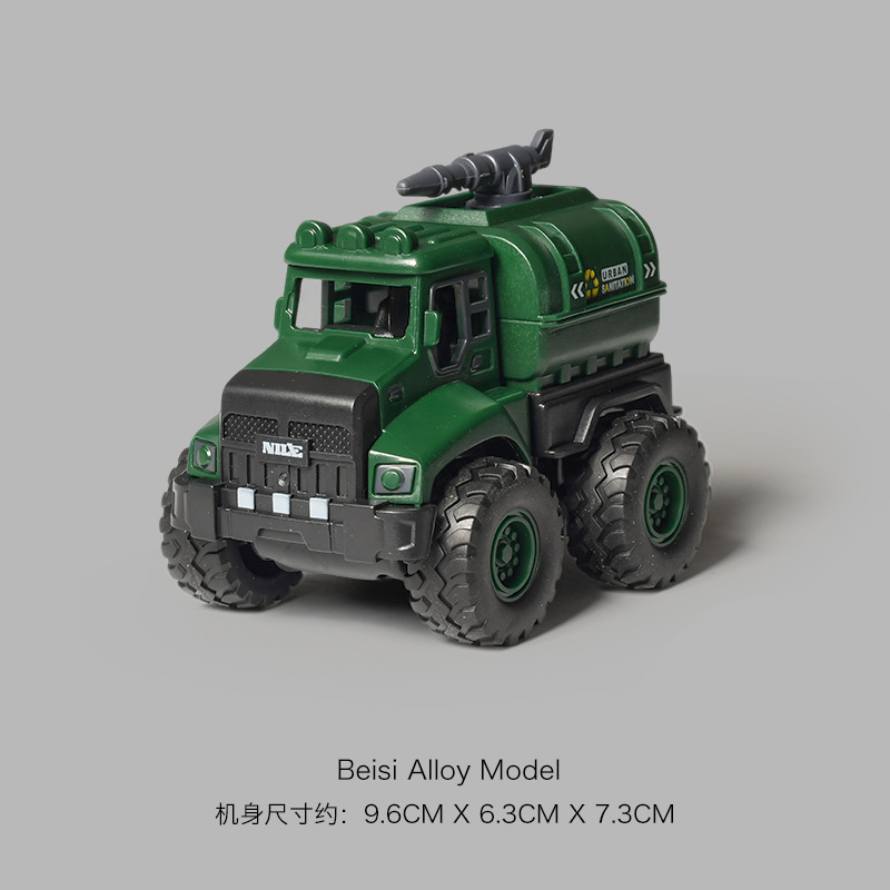 Coche de ingeniería infantil coche de juguete niño coche de inercia excavadora coche modelo de juguete de regalo para niños