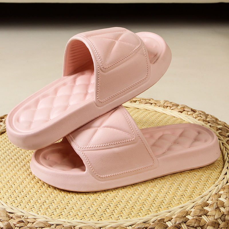 Zapatillas frías de alta calidad para mujeres en el hogar interior casa de verano baño residencial zapatillas Eva para hombres