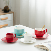 高檔北歐骨瓷咖啡杯套裝 高檔陶瓷馬克杯 陶瓷咖啡杯碟英式紅茶杯