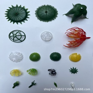Factory Direct Supply DIY Artificial Plastic Flowers Artificial Rose Soap Chrysanthemum Sunflower Base Flower Core Green Plant Accessories