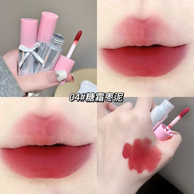 kakashow蝴蝶系列唇釉柔雾哑光口红防水不易沾杯韩系元气唇彩唇泥|undefined