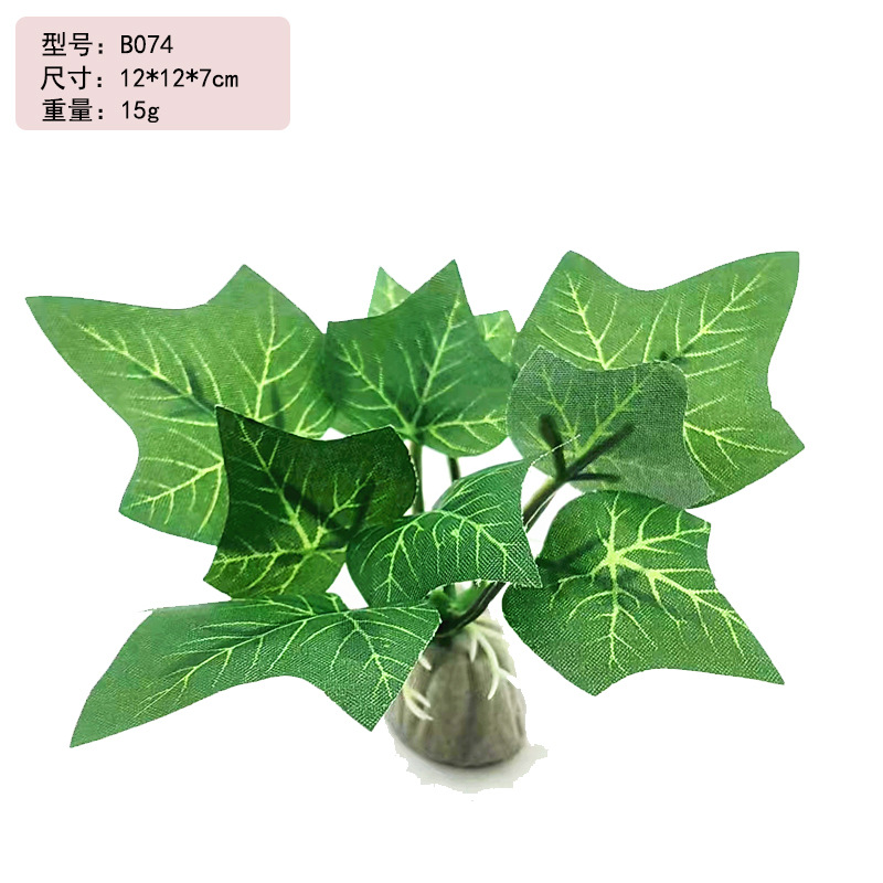 Tanque de peces paisaje planta decoración acuario paisaje decoración tela hoja simulación agua hierba algas plástico flor artificial