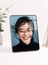 水晶摆台相框大韩烤瓷摆件婚纱照片制作相片放大洗照片感