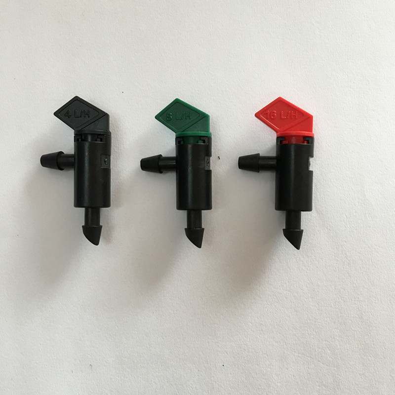 外贸出口红旗滴头 园林果树盆栽滴灌 红旗可拆洗式滴头