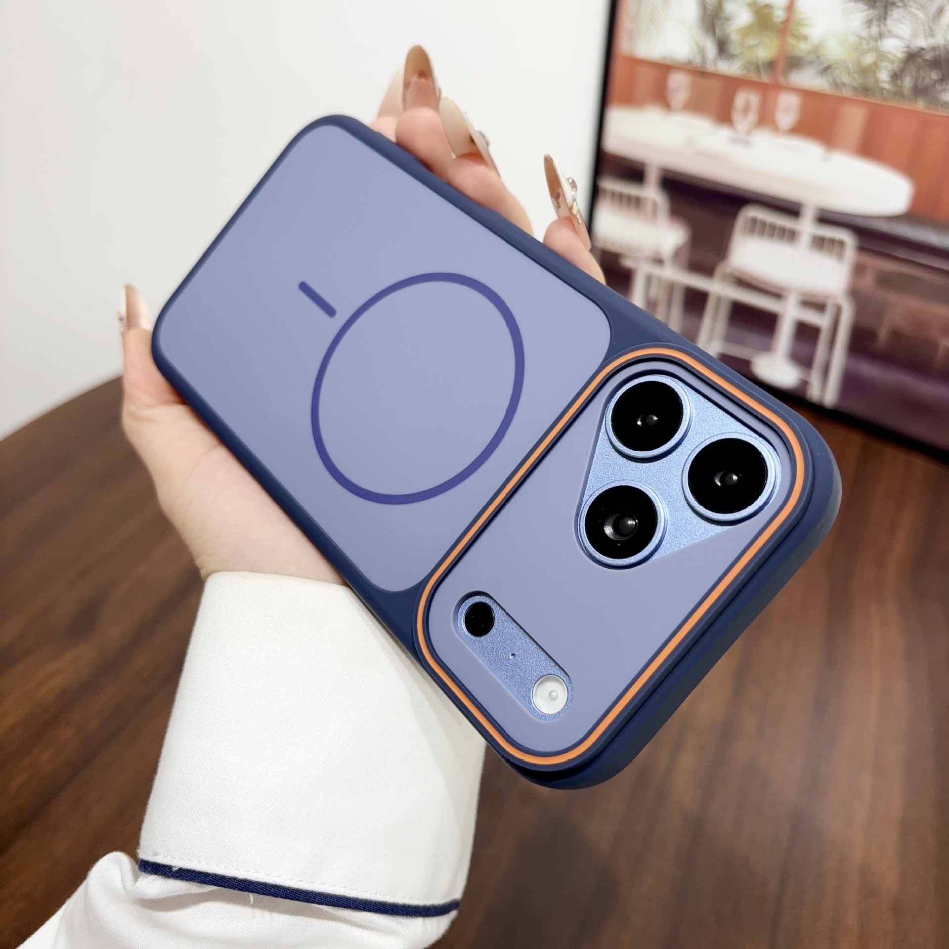 Funda Magnética para Celular para iPhone 18 Pro Max / 17 Pro de TPU Antideslizante image 7