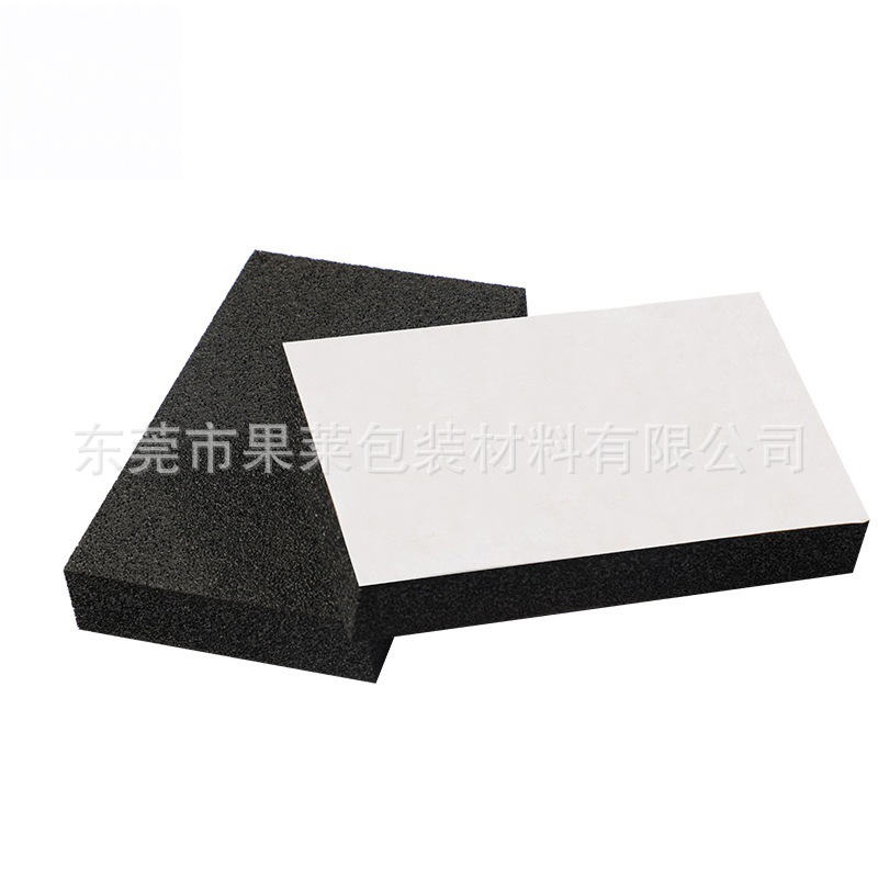 橡塑发泡板单面带胶耐撕NBR海绵橡塑片材nbr发泡卷材泡棉胶条