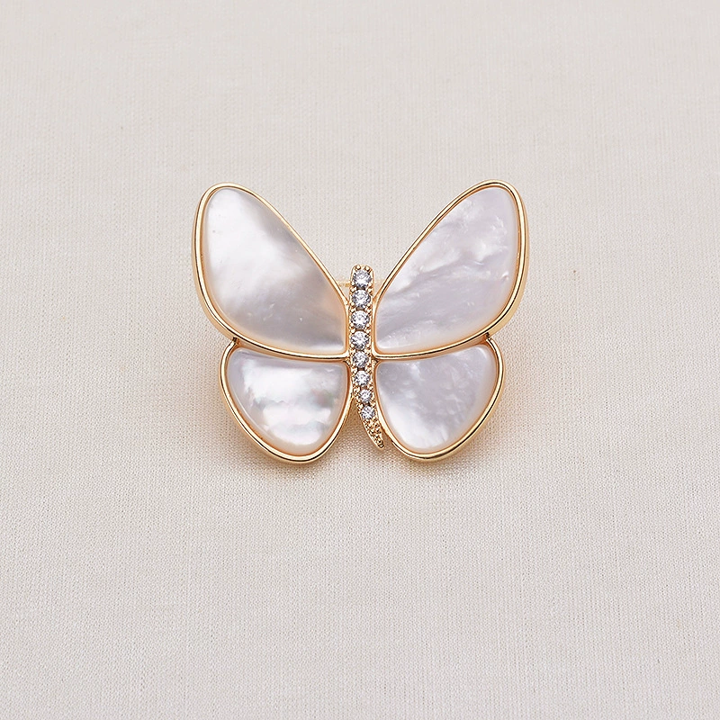 Tirian Pearl Cocoon Breaking in a Butterfly Вечерняя лодка в том же стиле, что и брошь-бабочка из натуральной морской воды, аксессуары для женского темперамента, булавка