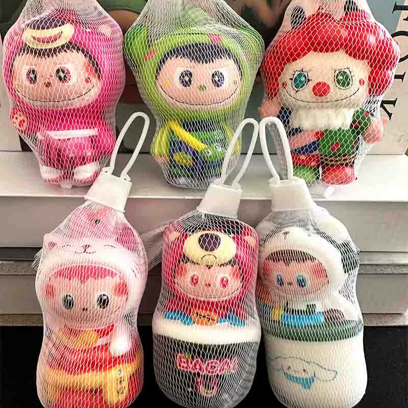 Плюшeвый мешок-игрушка в стиле Санрио — медленно восстанавливающиеся squishy-фигурки и слизь, 6–10 см