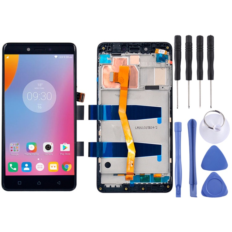 Aplicable para Lenovo K6 Note K53a48 LCD Touch Assembly con marco