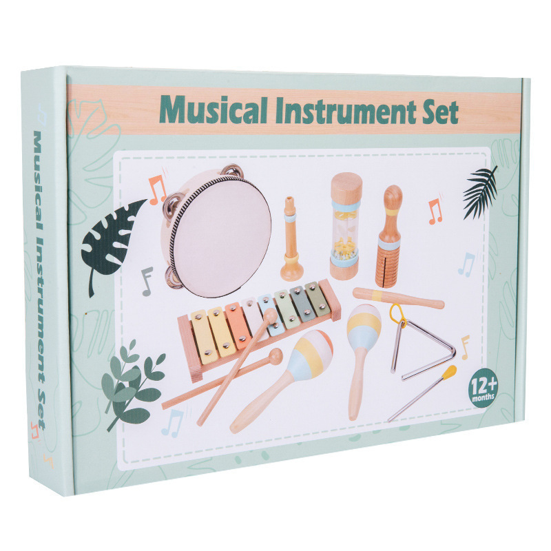 オルフ楽器組み合わせセット幼稚園科学と教育早期教育パーカッション音楽木製子供のおもちゃ教材クロスボーダー|undefined