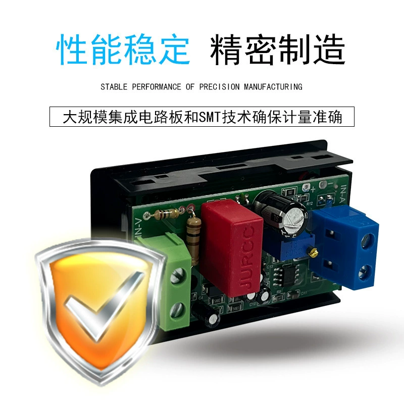 D85-2042A Двойной дисплей LCD цифровой переменного тока измерение времени на приборе 100A/200A цветной