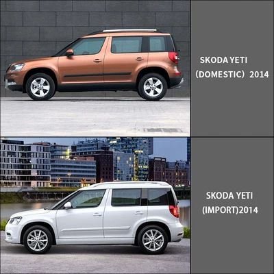 Rain shield: Mirror Rainbrow SKODA YETI