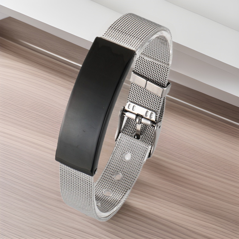 304 Stainless Steel Jewelry Chain Middle Eastern Factory Unisex Individually Packaged Beads Adjustable Bracelet Casual Electroplated