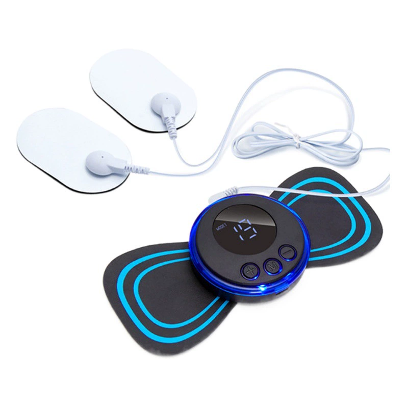 Новый стиль трансграничный шейный массажер портативный EMS мини шейный массажер электрический пульс плеча и шеи массажная наклейка