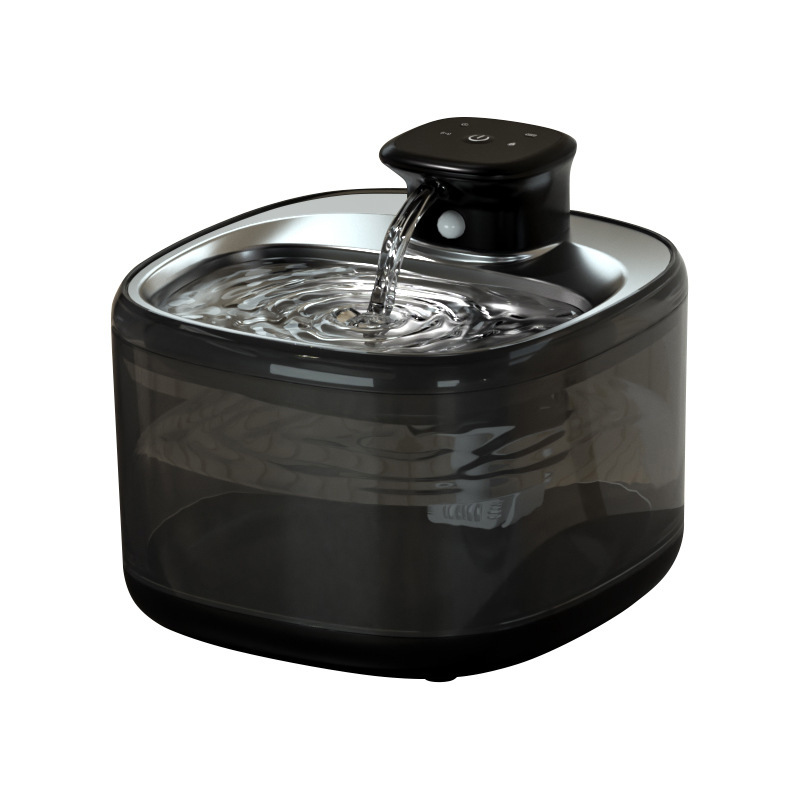 Fábrica de fuente de agua para gatos agua corriente no enchufable agua automática para gatos agua para gatos agua para beber image 19