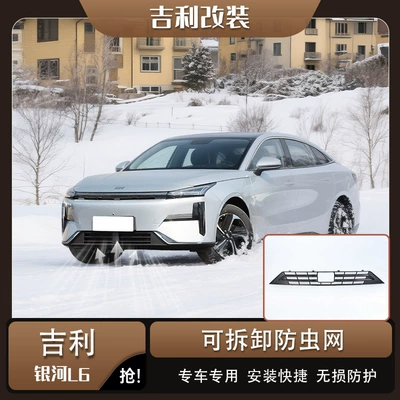 Geely Galaxy L6 anti-insect net grille clip front radiator dust protection net modification accessories (Automobile anti-insect net)