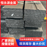 现货Q235小口径薄壁方矩管12.7*25.4可切割建筑工程用方管套管