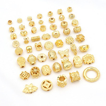 ��ɫ18K�����鸣��ɏ����Jɢ�鴮��diy�ֹ����K����Ʒ��D139