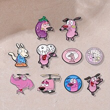 T 17243 Cartoon Dog Brooch ��ͨ������羳����ͨ��