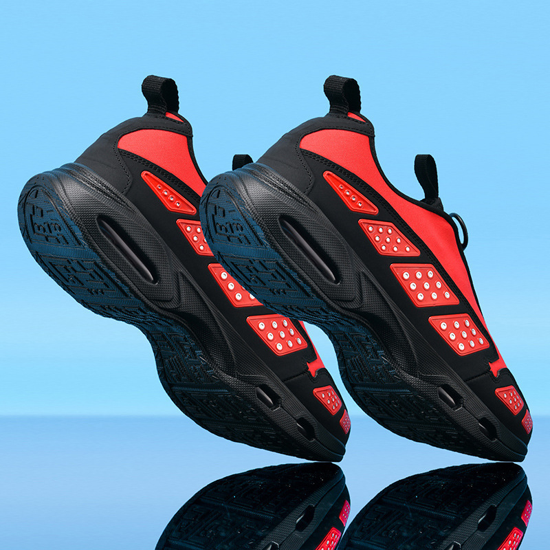 Slip-On Lace-Free Sneakers, Lightweight, Comfortable, Breathable Mesh Shoes, Low-Top, Soft-Soled, Cushioning and Rebounding Men's Running Shoes