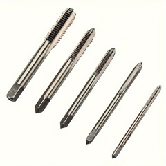 5pc 手動機械ストレートスロットタップ M3-M8 クイックタッピング 5 点セット雌ねじハードウェアツール卸売