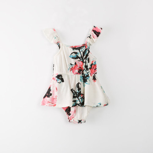  new summer Amazon ebay cross-border European and American family wear mother-daughter parent-child wear suspender dress