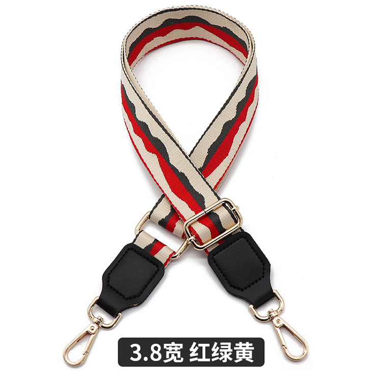 3.8 wide - red, green and yellow 1-black skin - gold hook