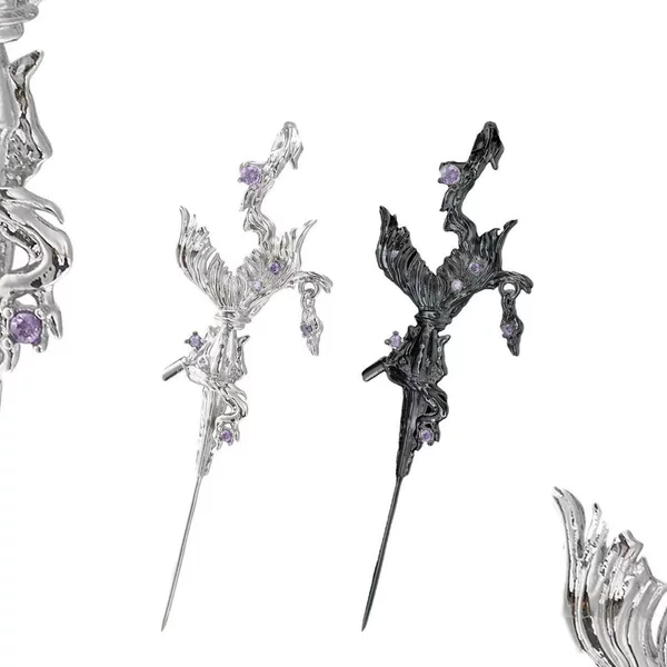 Cross-Border New Product Personalized Design Fishtail Piercing Earrings Niche Design Sexy Sweet Cool Style High-End Earrings