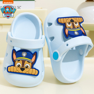 Wang Wang team children's hole shoes women's 2025 summer new baby non-slip children's outdoor beach men's sandals