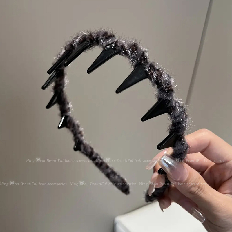气质布艺发箍女款高颅顶压发洗脸头箍新款发捆头饰2025黑色高级感|undefined