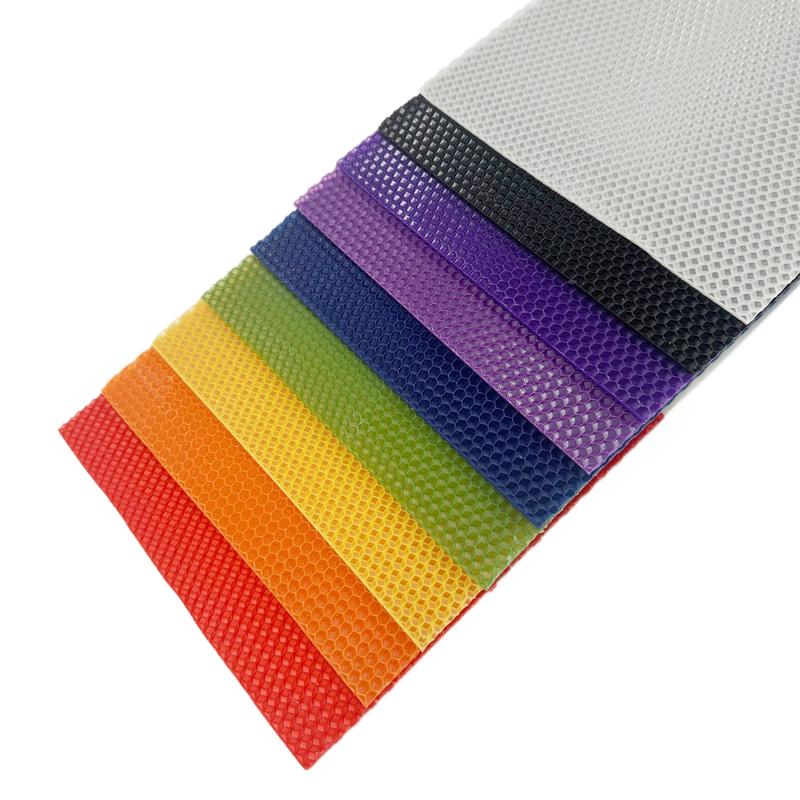 Láminas de cera de abejas artesanales – Panal de cera de colores 40x20 cm, producto popular para manualidades.