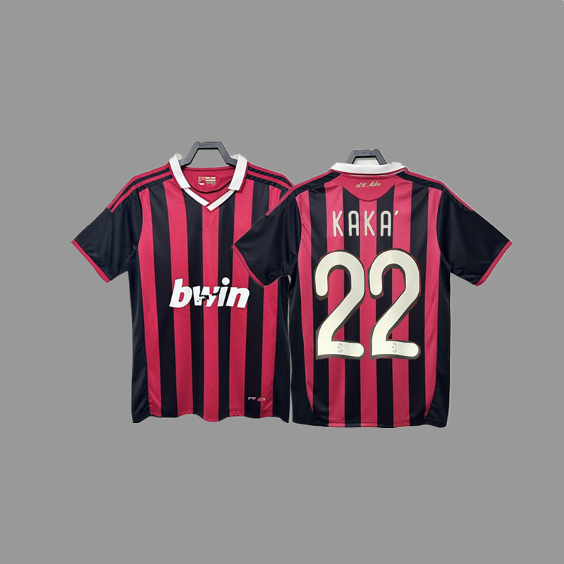 ACレトロユニフォームサッカー服マルティーニパトインザジシェフチェンコガトゥソネスタユニフォーム|undefined