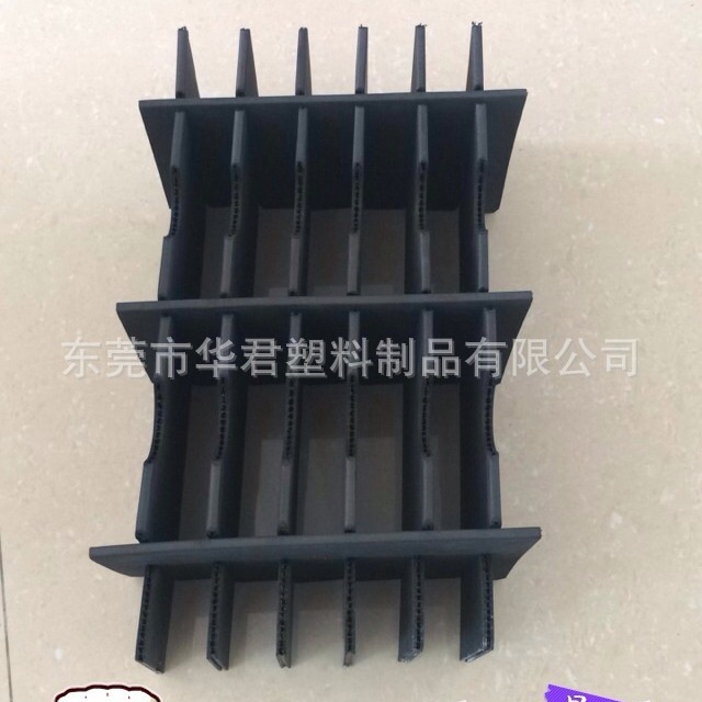东莞厂家专业批发pp黑色瓦楞周转箱 塑料pp中空板 绝缘周转箱
