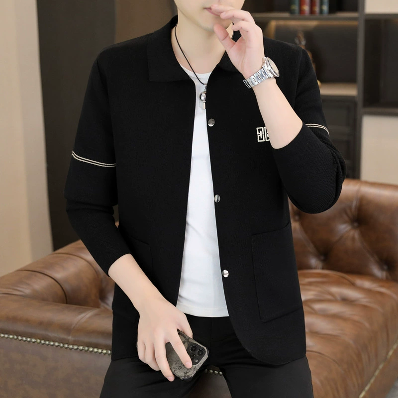 2023 осенне-зимний мужской новый корейский Кардиган, Свитер, Повседневный свитер, мужской свитер, пальто