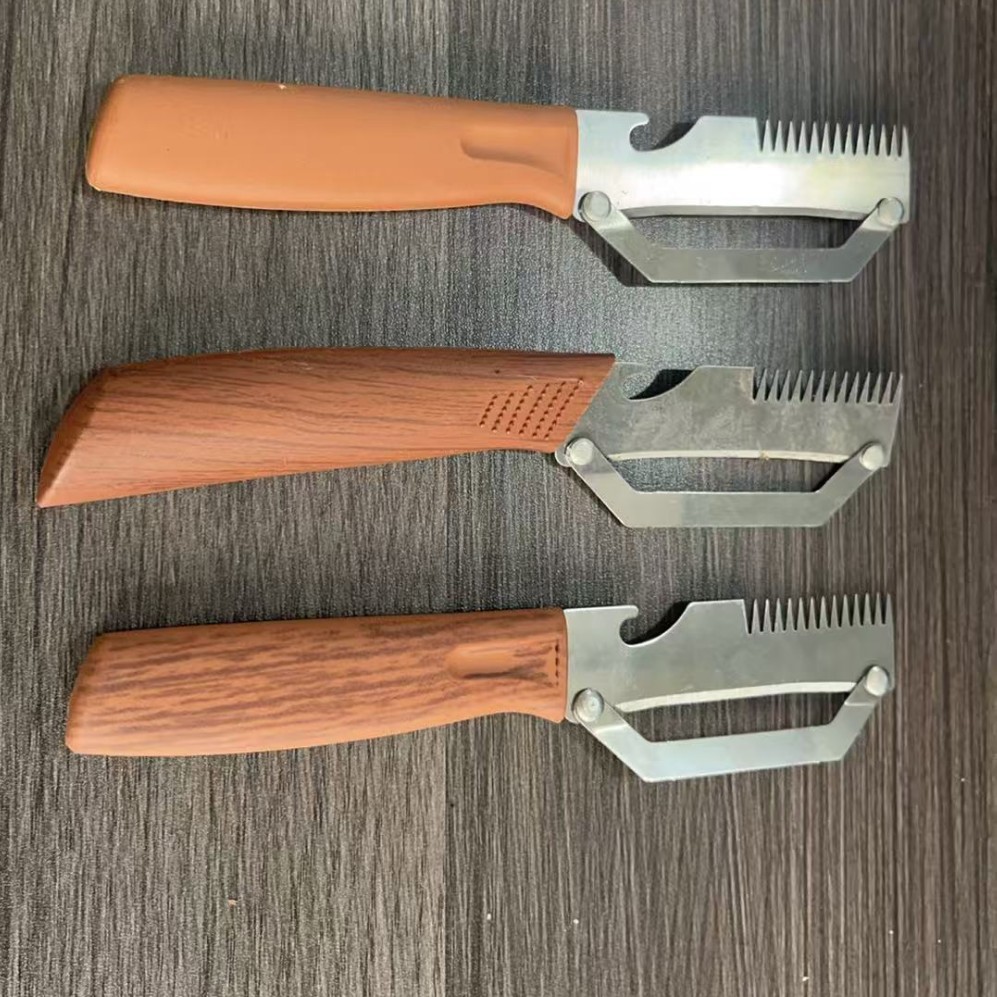 Cortador de cebollas multifuncional, abridor de botellas, cortador de cocina doméstico, cuchillo de raspado, cuchillo de peeling de frutas, cuchillo de caña de azúcar image 7