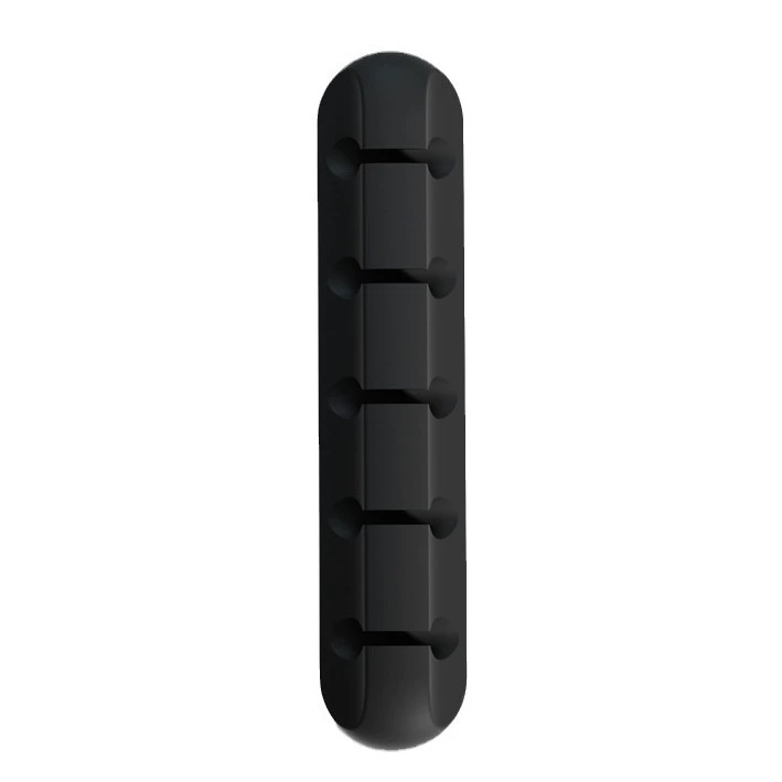 Silicone desktop cable organizer data line storage tidy fixed headset cable winding device wire organizer cable management