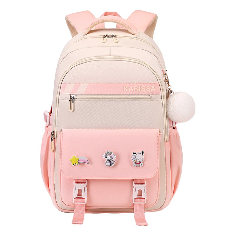 Mochila Escolar Nueva 2025 de Fábrica Shao Dong, Linda Mochila para Estudiantes de Primaria de 3.º a 6.º Grado, Mochila Infantil de Tela Oxford para Niñas