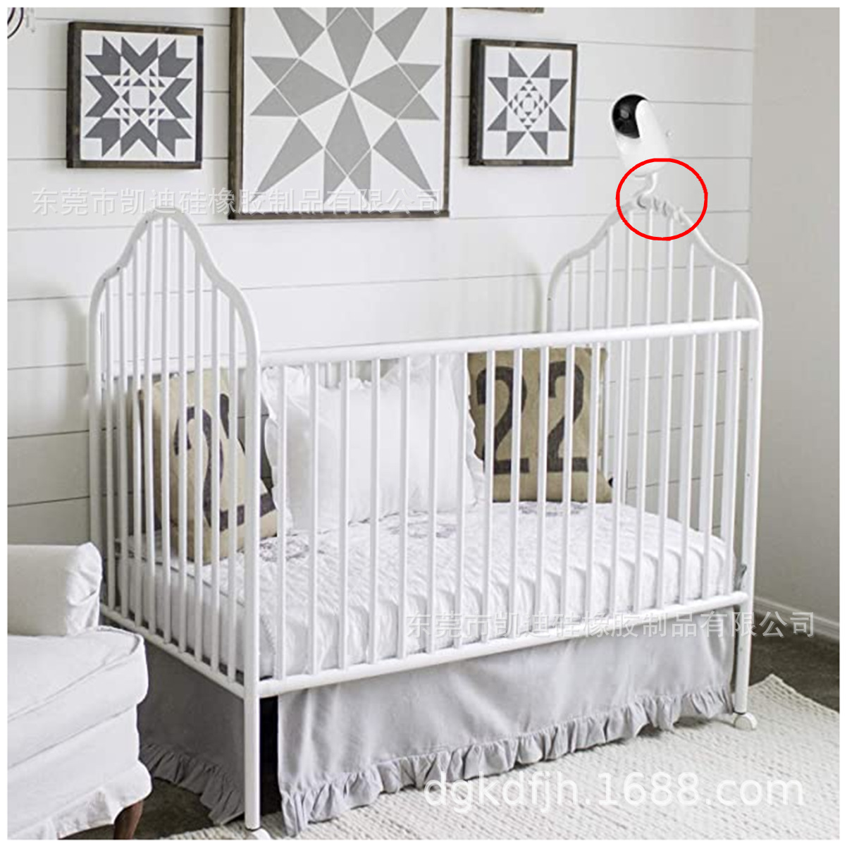 WSpring 婴儿监视器支架 适用于摩托罗拉、阿洛、婴儿摄像机支架