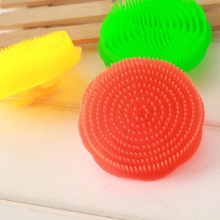 Semi-hard teeth vintage shampoo brush for men hard teeth comb barber shop hair salon head massage plastic itchy brush