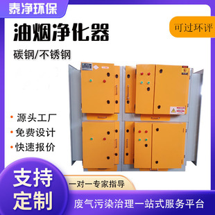 环评达标油烟净化设备 低空排放 支持环保验收