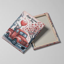 Temu亚马逊跨境客厅装饰画画芯帆布壁画墙面装饰无框海报批发定制