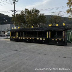 寺庙大型仿古不锈钢蜡烛台供灯房长方形防雨两层供佛烛台带盖架1.