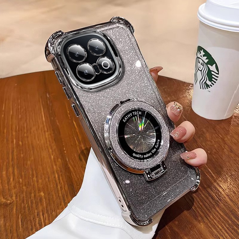 四角防摔适用vivoiqoo15手机壳13Pro高级感软外壳iq0013磁吸支架