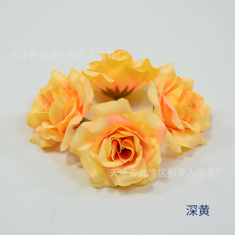 Diamante artificial pequeña flor Rosa pequeño cuerno Rosa mini tocado étnico Rosa haciendo caja de flores de guirnalda DIY con flores