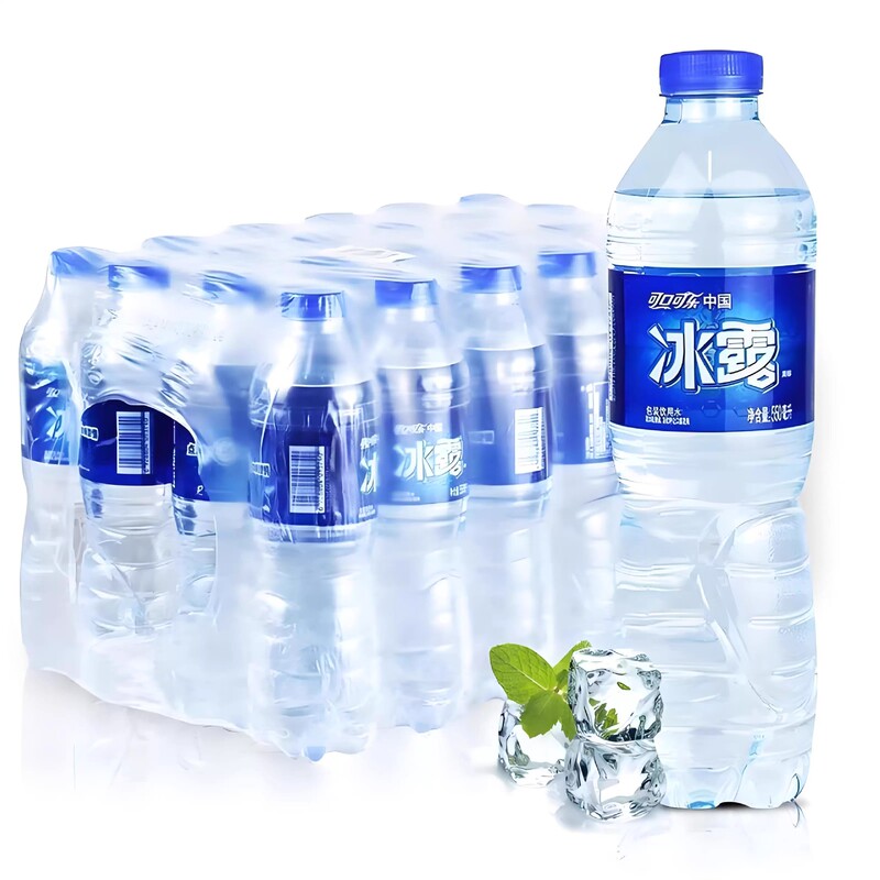 冰露饮用水24瓶整箱550ml可口可乐非矿泉水纯净水家庭装会议批发|undefined