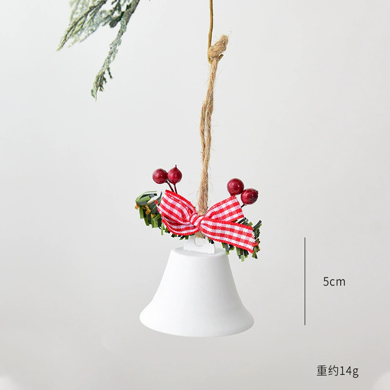 Small bell with bow, Christmas pendant, decorations, (Cross-border trading), handmade