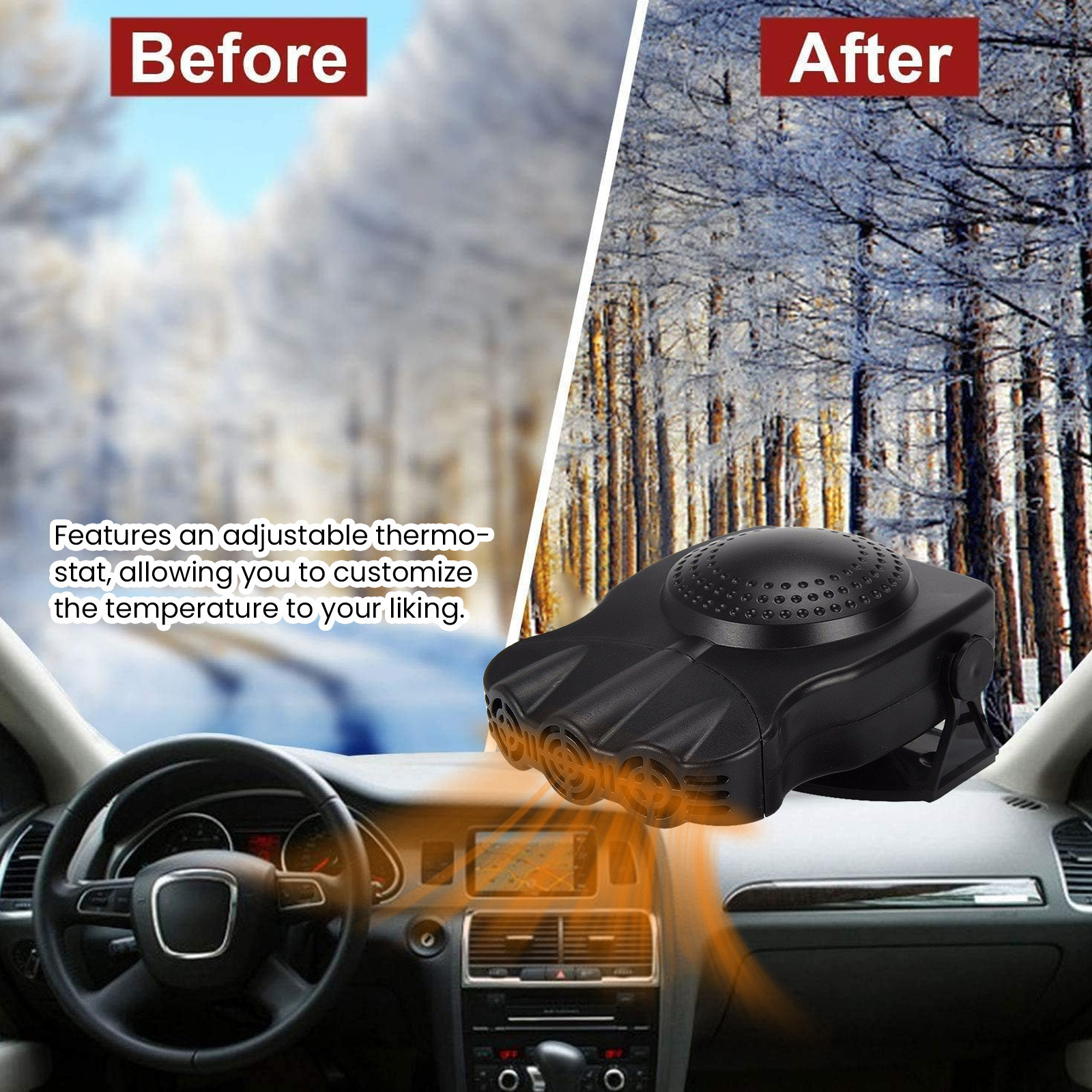 car defrost snow defogger car glass portable defogger deicing fast snow melting heater_voghion.com